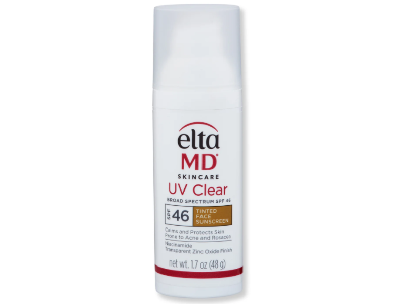 EltaMD UV Clear Tinted Face Sunscreen, SPF 46, 1.7 oz/48 g