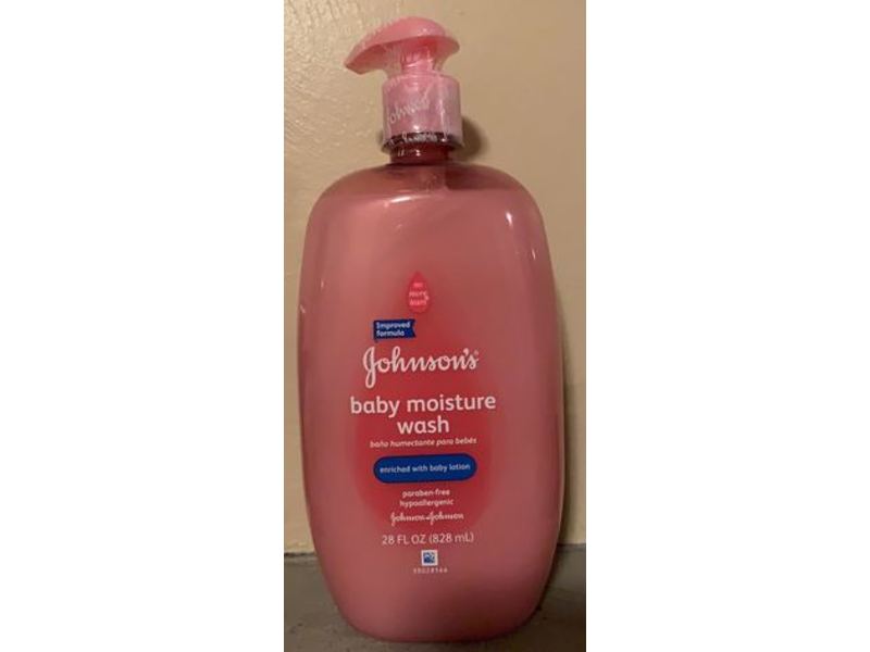 Johnson's Baby Moisture Wash, 28 fl oz/828 mL