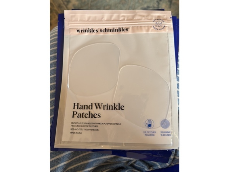 Wrinkles Schminkles Hand Wrinkle Patches, Pack Of 2