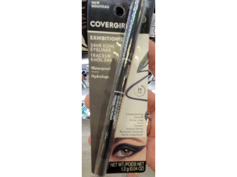 Covergirl Exhibitionist 24Hr Kohl Eyeliner, 200 Charcoal, 0.04 oz/1.2 g