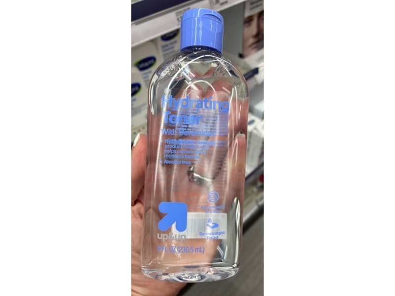 Up & Up Hydrating Toner, Ceramides, 8 fl oz/236.5 mL