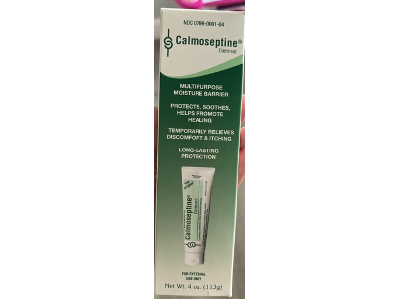 Calmoseptine Ointment, 4 oz/ 113 g
