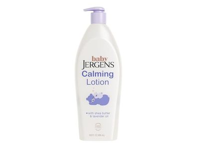 Jergens Baby Calming Lotion, Shea Butter & Lavender Oil, 16.8 fl oz/496 mL