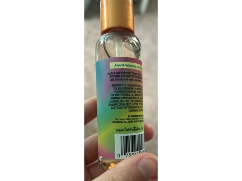 TreeHut Moisturizing Shave Oil, Tropic Glow, 2 fl oz/59 mL