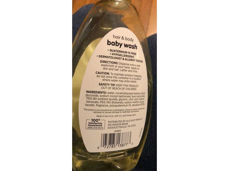 Gentle Steps Hair & Body Baby Wash, 16.9 fl oz/500 mL