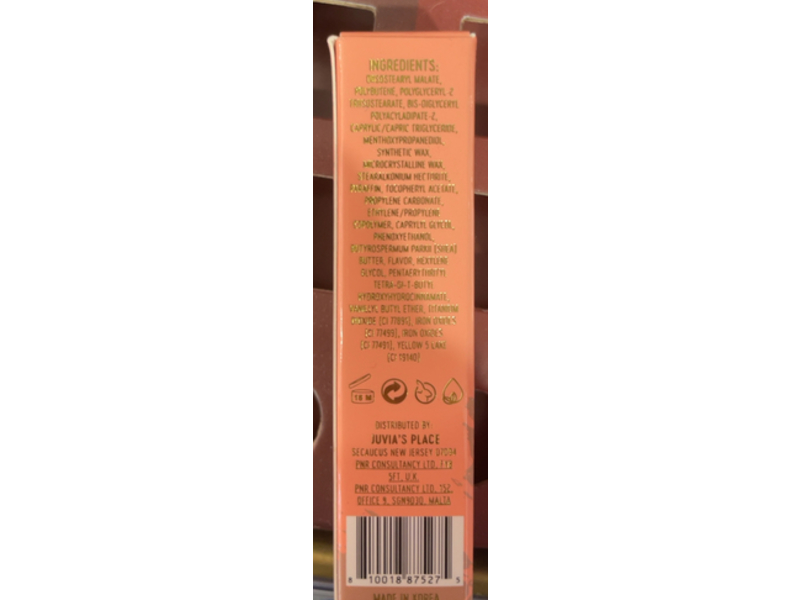 Juvia's Place Volumizing Gloss Stick, Sugar Cookie, 0.08 oz/2.3 g