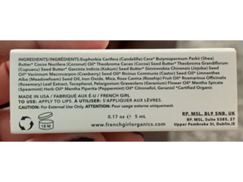 French Girl Le Lip Tint, Sonali, 0.17 oz/ 5 mL