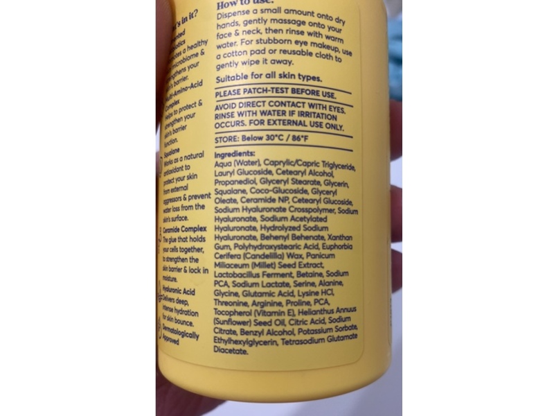 Essano Happy Skin Makeup Melt Milky Oil Cleanser, 6.76 fl oz/200 mL