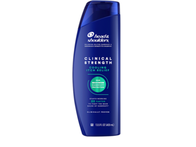 Head & Shoulders 2 In 1 Clinical Strength Cooling Itch Relief Shampoo + Conditioner, 13.5 fl oz/400 mL