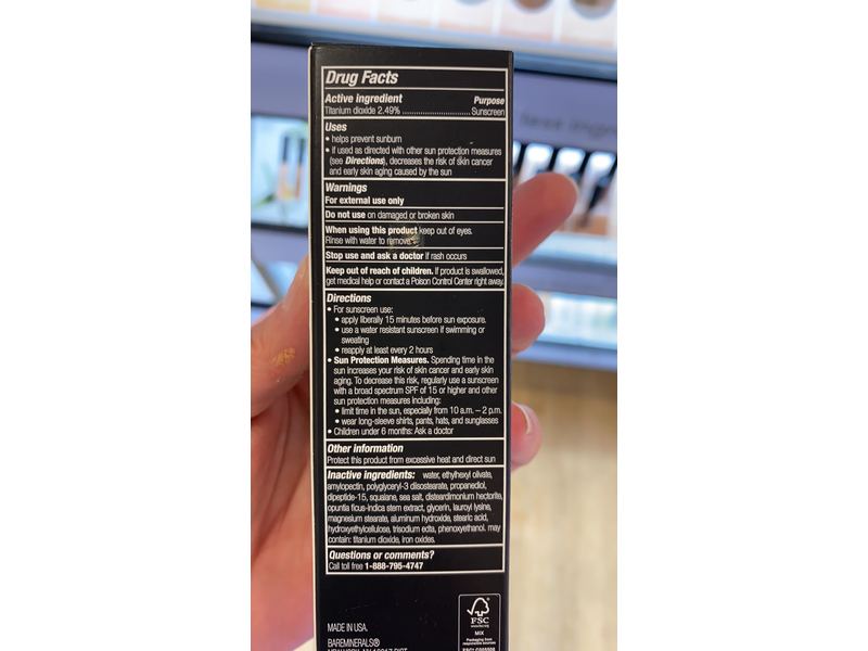 BareMinerals Original Liquid Mineral Foundation, Golden Fair 04, SPF 20, 1 fl oz/30 mL