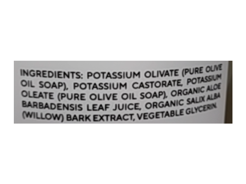 Brittanie's Thyme Olive Oil Hand Soap, Unscented, 3.8 L