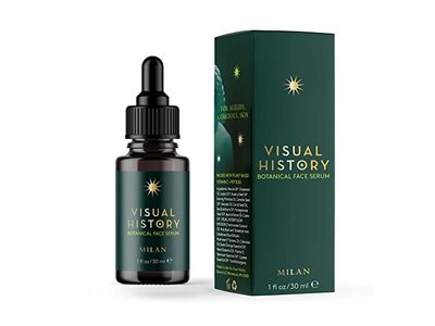 Visual History Botanical Face Serum, Milan, 1 fl oz/30 mL