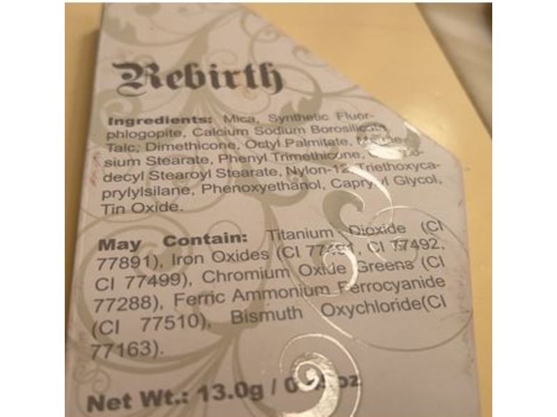 Lurella Cosmetics Rebirth Eyeshadow Palette, 0.45 oz/13g