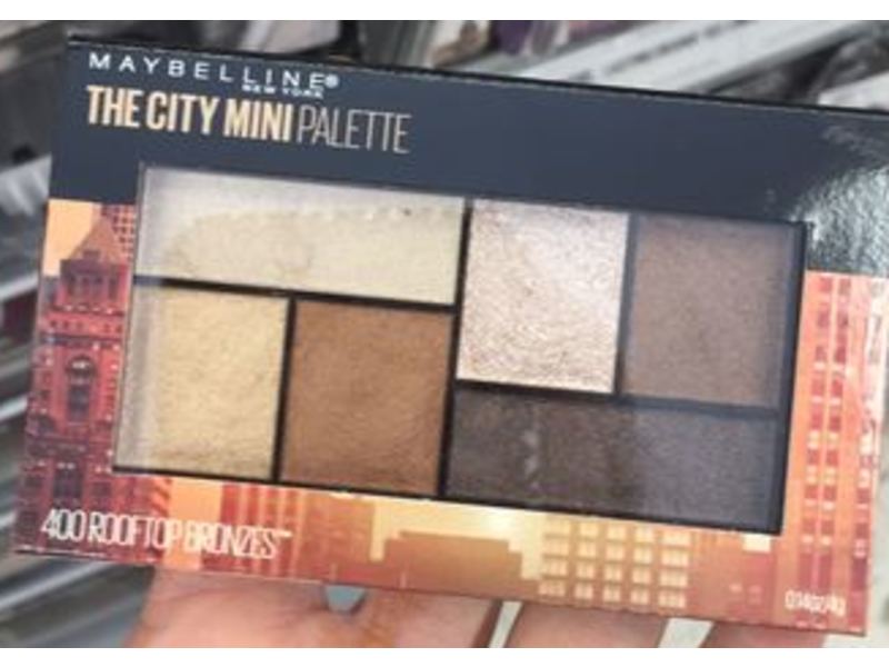 Maybelline New York The City Mini Palette, 400 Rooftop Bronzes, 0.14 oz/4 g