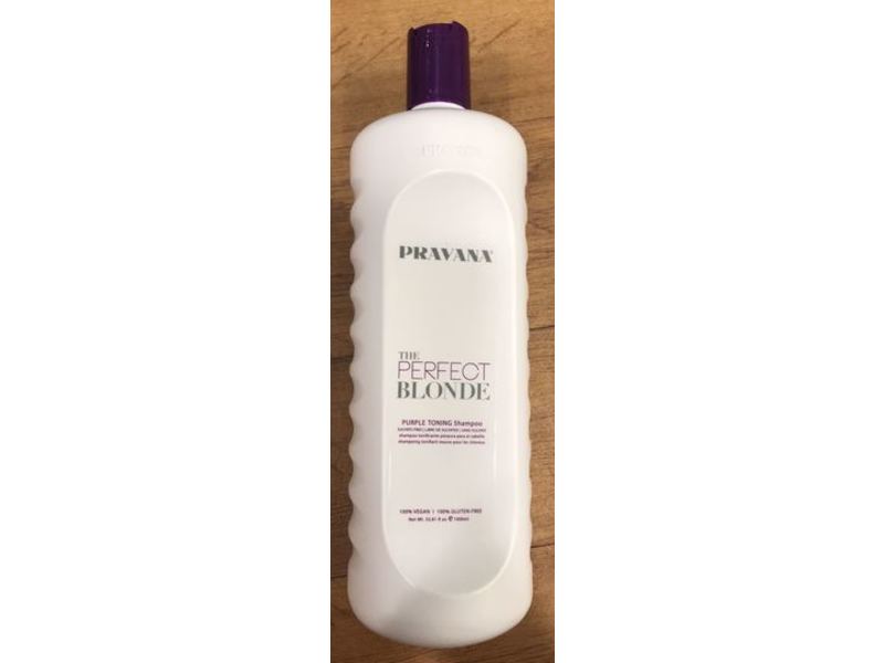 Pravana Cleanse The Perfect Blonde Purple Toning Shampoo, 33.81 fl oz/1000 mL