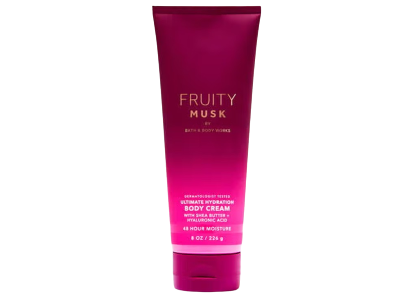 Bath & Body Works Fruity Musk Body Cream, 8 oz/226 g