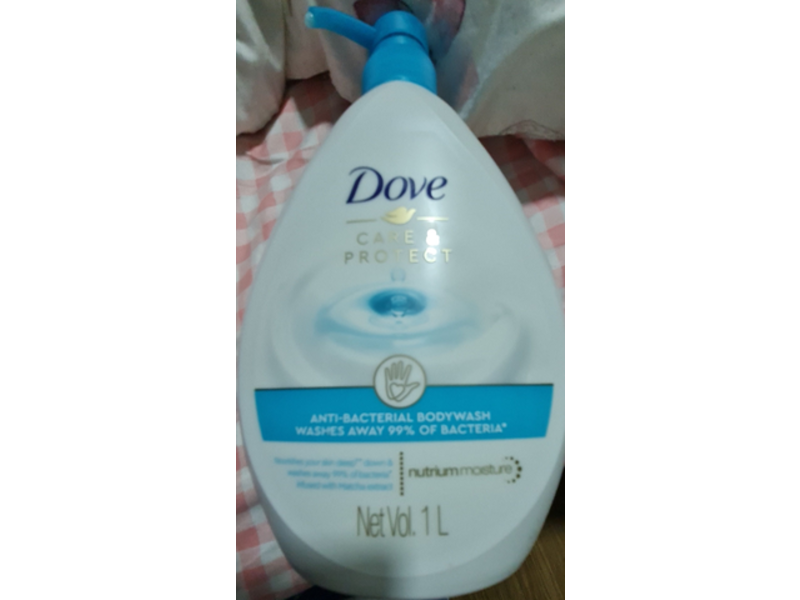 Dove Care & Protect Anti-Bacterial Body Wash, 1 L