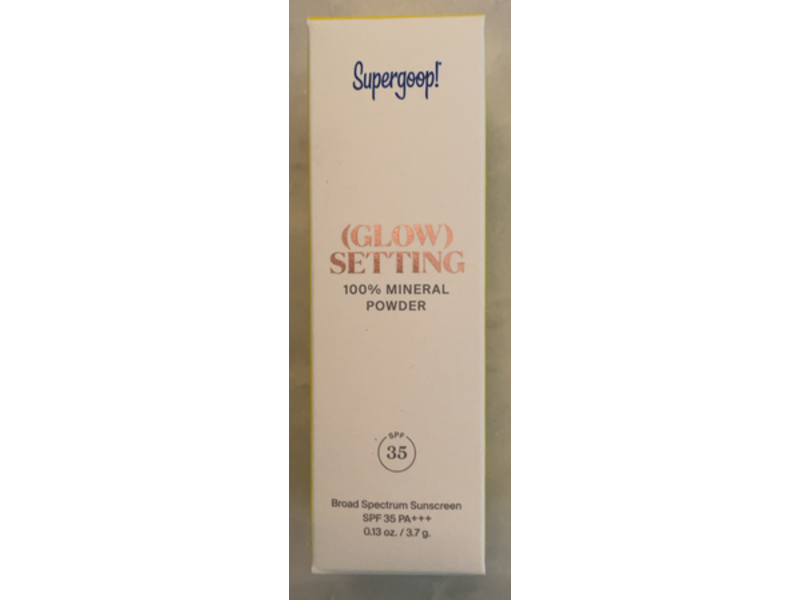 Supergoop! Glow setting Powder, SPF 35 PA+++, 0.13 oz/3.7 g
