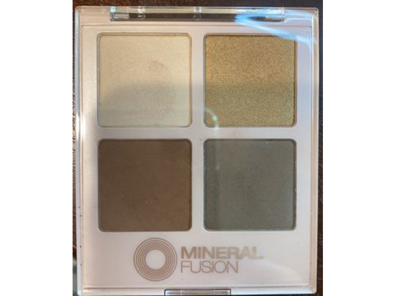 Mineral Fusion Eyeshadow Palette, Coffee Break, 0.25 oz/7.2 g