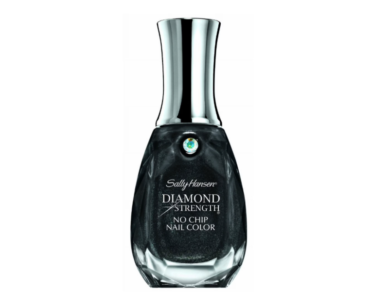 Sally Hansen Diamond Strength No Chip Nail Color, Black Diamond, 0.45 f/13.3 mL