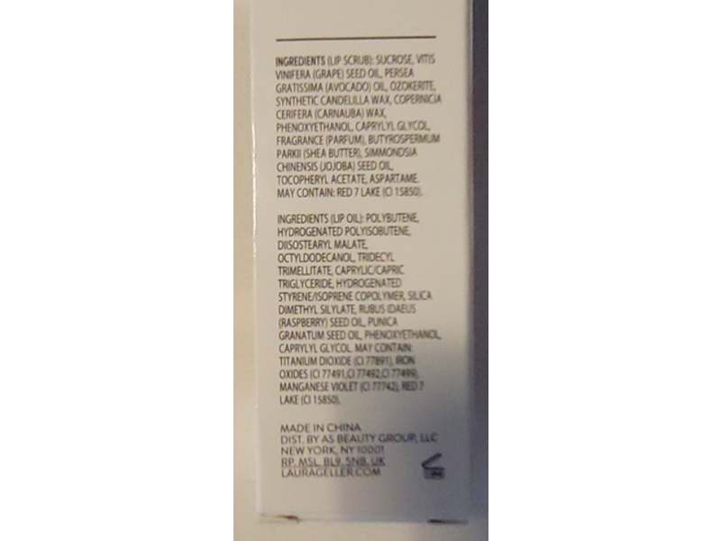 Laura Geller Prep N-Go Lip Scrub And Tint Duo, Finish Line, 0.24 oz