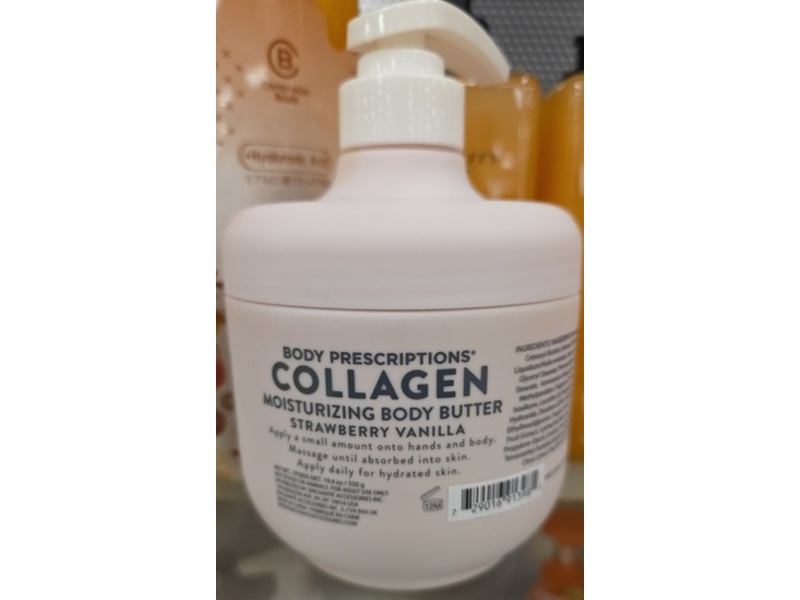 Body Prescriptions Collagen Moisturizing Body Butter ,19.4 oz/550 g