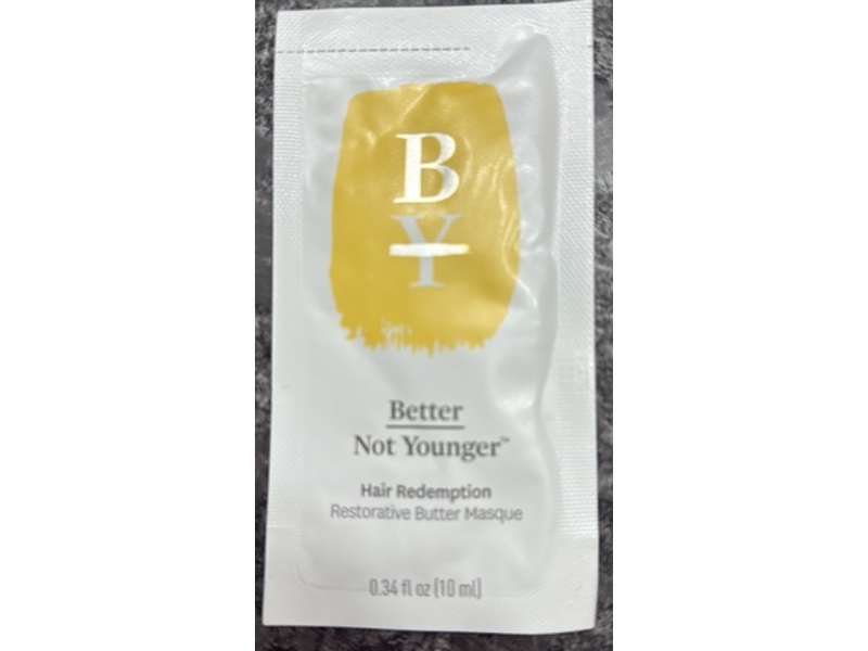 Better Not Younger Hair Redemption Restorative Butter Masque, 0.34 fl oz/10 mL