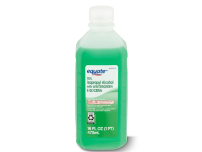 Equate First Aid Antiseptic, 70% Isopropyl Alcohol, Wintergreen & Glycerin, 16 fl oz/473 mL