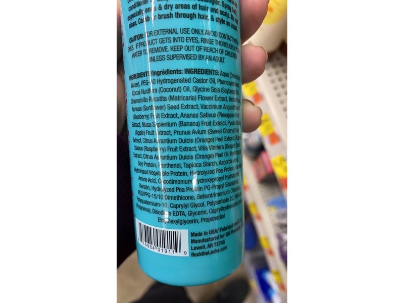 Rock The Locks Total Softie Leave-In Conditioner, Coconut Oil, 8.5 fl oz/251 ml