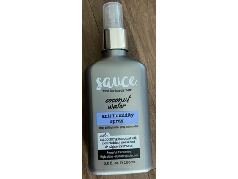 Sauce Coconut Water Anti-Humidity Hair Spray, 5.2 fl oz/153 mL