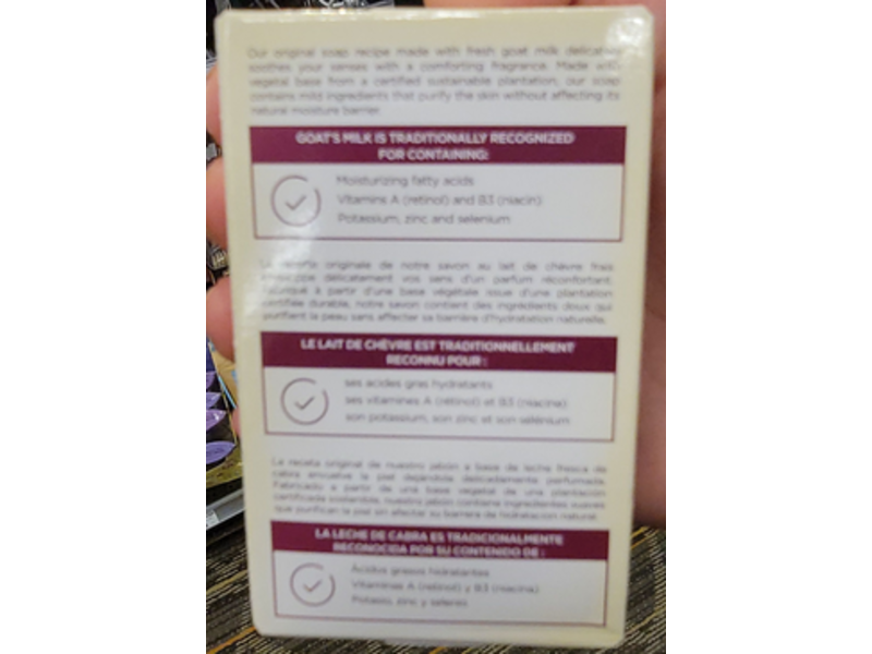 Nature By Canus Pure Vegetal Base Soap, Original Recipe, 5 oz/141 g