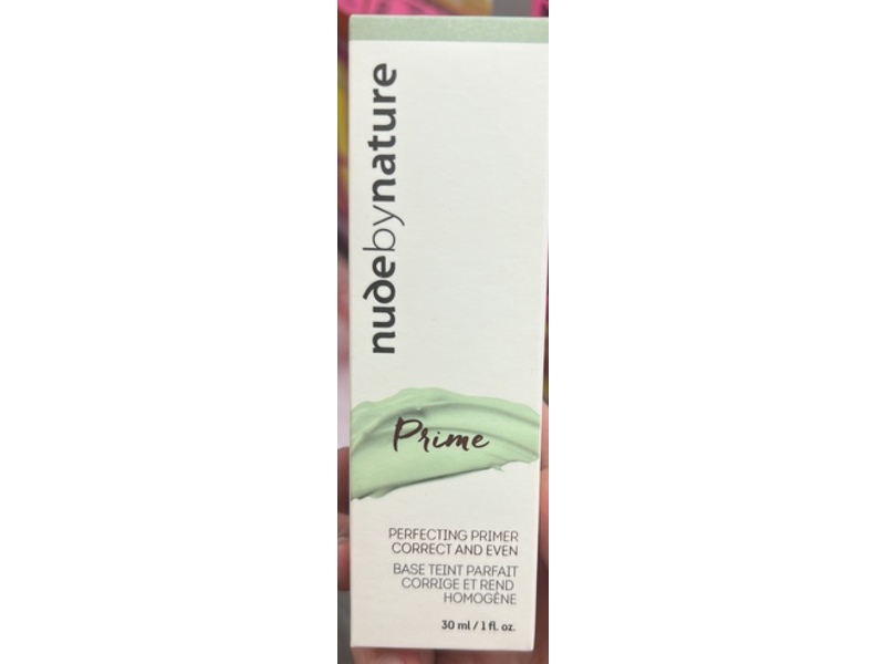 Nude by Nature Perfecting Primer Correct and Even, 1 fl oz/30 mL