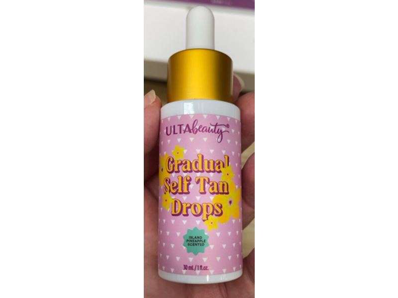 Ulta Beauty Gradual Self Tan Drops, Island Pineapple, 1 fl oz/30 mL