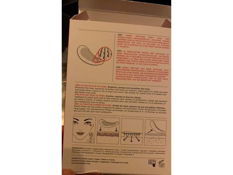 Vice Reversa Eye Rejuvenator, 8 Patches