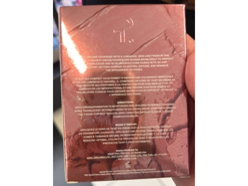 Patrick Ta Major Skin Crème Foundation & Finishing Powder Duo, Fair 4 Cool Rose