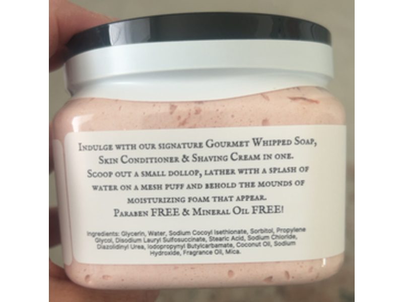 Rocky Mtn Market Whipped Soap, Champagne+Roses