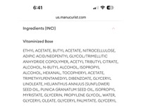 Manucurist Paris Nail Care Base Coat, Base Vitaminee, 0.5 fl oz - thumbnail 3