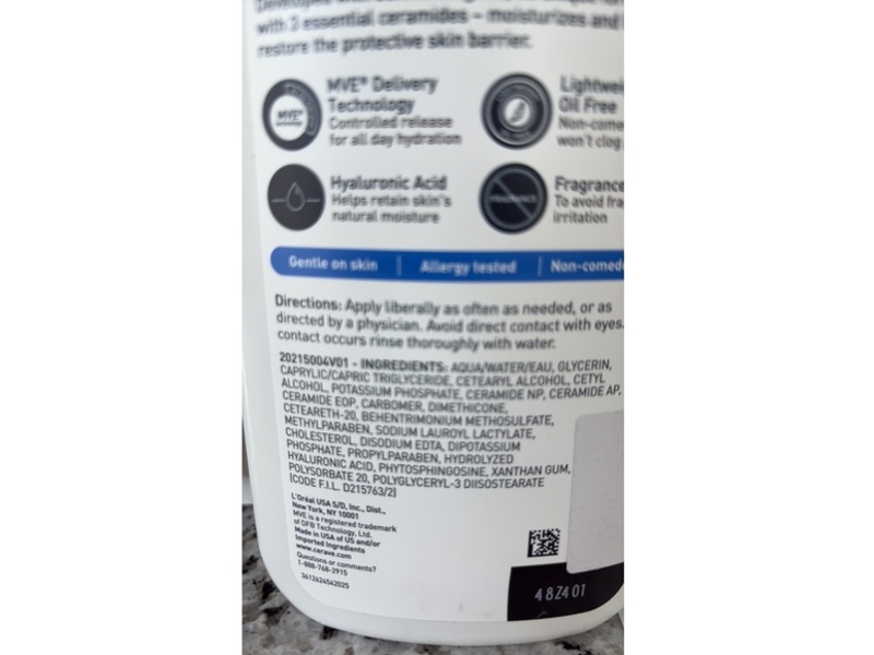 CeraVe Daily Moisturizing Lotion, 16 fl oz/473 mL, 2 pack