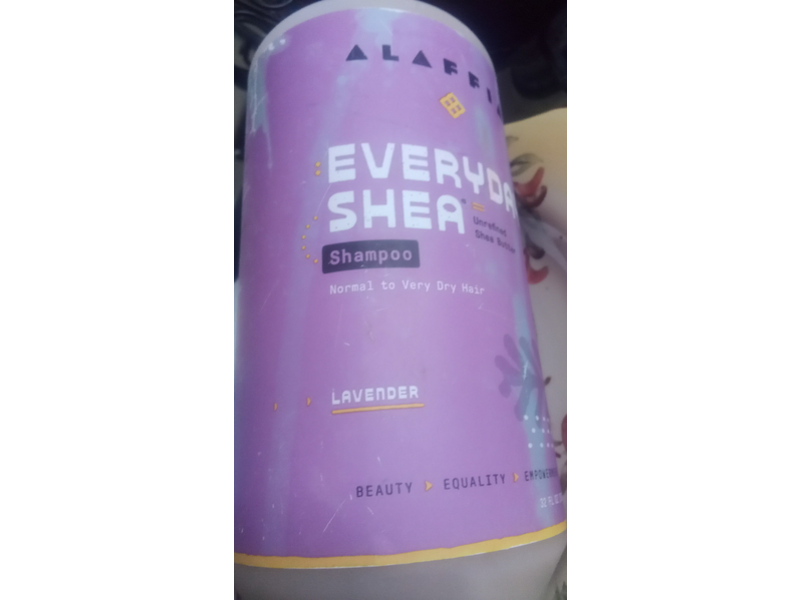 Alaffia Everyday Shea Shampoo, Lavender, 32 fl oz/950 mL