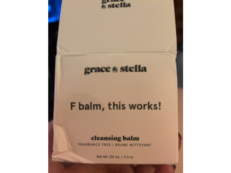 Grace & Stella F Balm This Works Cleansing Balm, 4.3 oz/125 mL