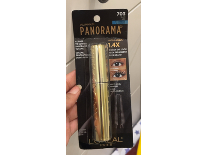 L'Oreal Paris Voluminous Panorama Mascara, 703 Black, 0.31 fl oz/9.4 mL