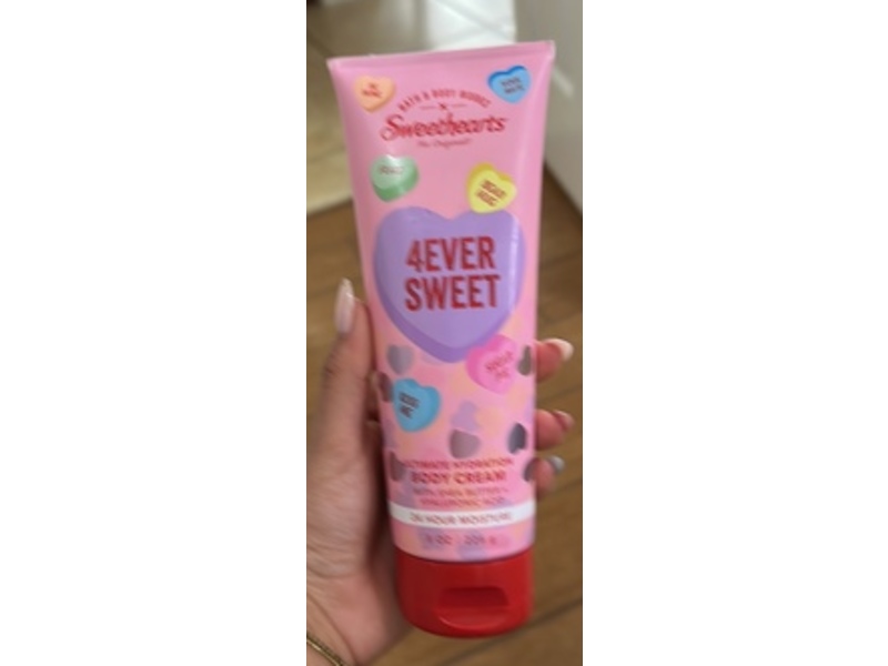 Bath & Body Works Sweet Hearts Body Cream, 4Ever Sweet, 8 oz/236 g