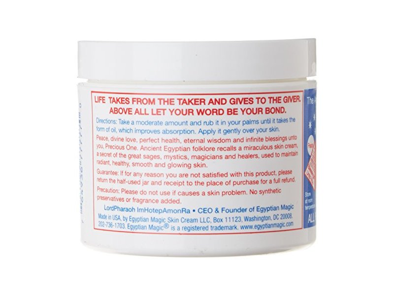 Egyptian The Ancient Egyptians Secret Magic Cream, 4 oz/118 mL