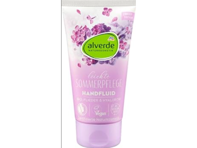 Dm Alverde Natural Cosmetics Summer Care Hand Fluid, Lilac, 75 mL