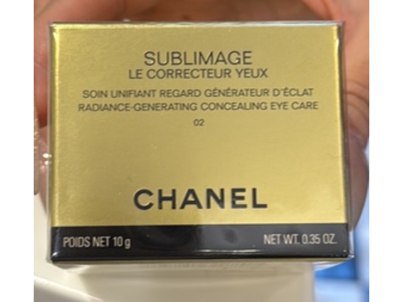 Chanel Sublimage Radiance Generating Concealer Powder, 02, 0.35 oz/10 g