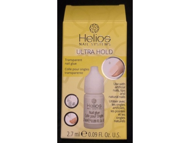Helios Nail Systems Ultra Hold Nail Glue, 0.09 fl oz/2.7 mL