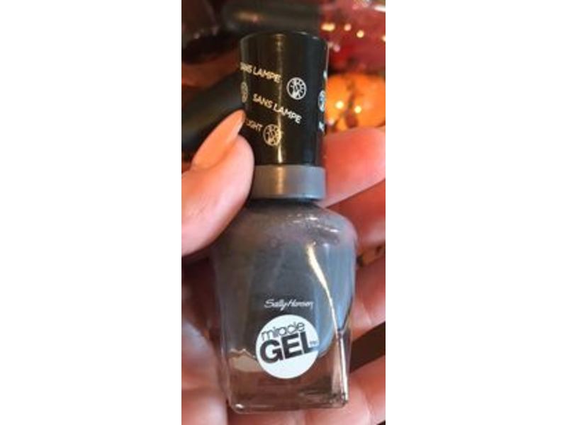 Sally Hansen Miracle Gel Nail Polish, 809/285 Slate-R Girl, 0.5 fl oz/14.7 mL