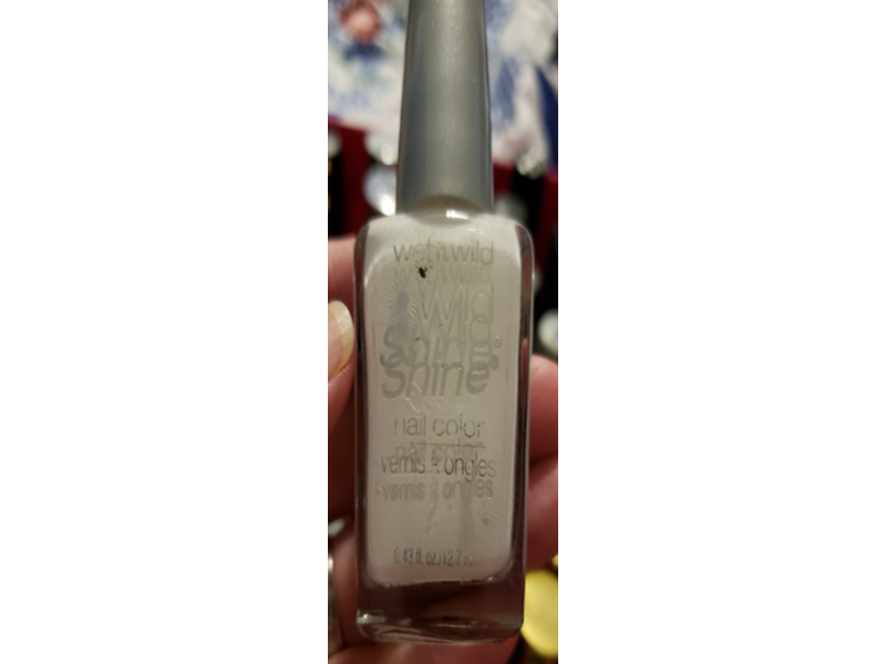 Wet n Wild Wild Shine Nail Color, 449C French White Creme, 0.43 fl oz/12.7 mL
