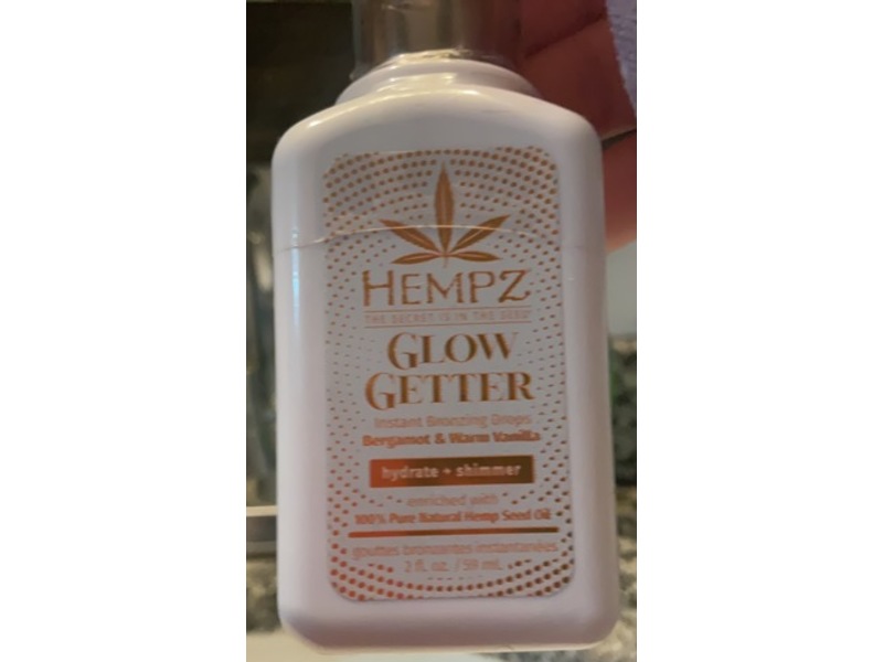 Hempz Glow Getter Instant Bronzing Drops, 2 fl oz/59 mL