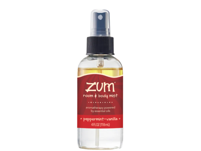 Indigo Wild Zum Room & Body Mist, Peppermint + Vanilla, 4 fl oz/118 mL